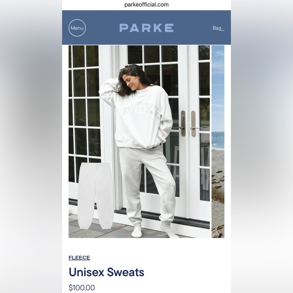 Parke Grey Sweatpants